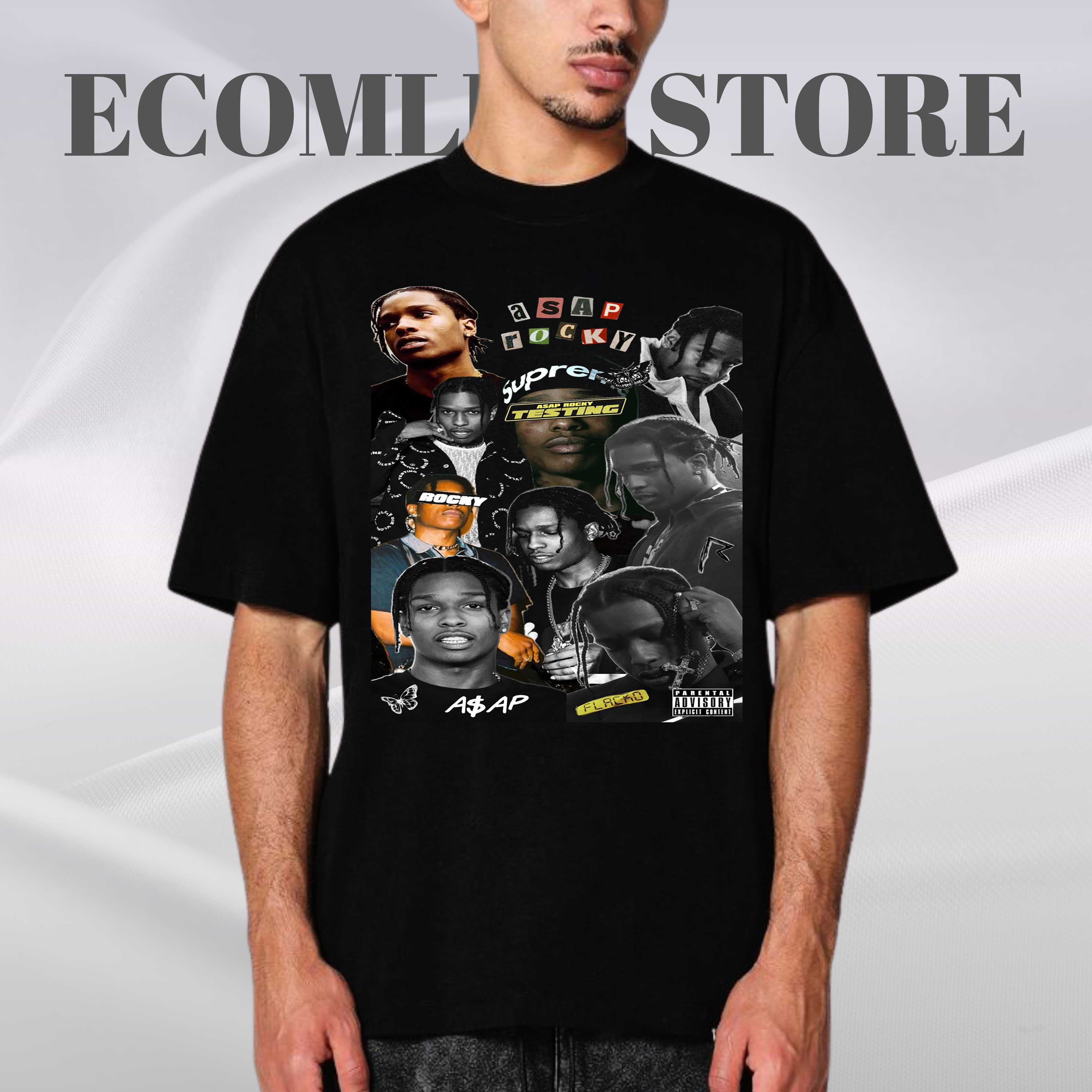 Asap Rocky T-Shirt, Testing Album Tee, Rap Merch Shirt